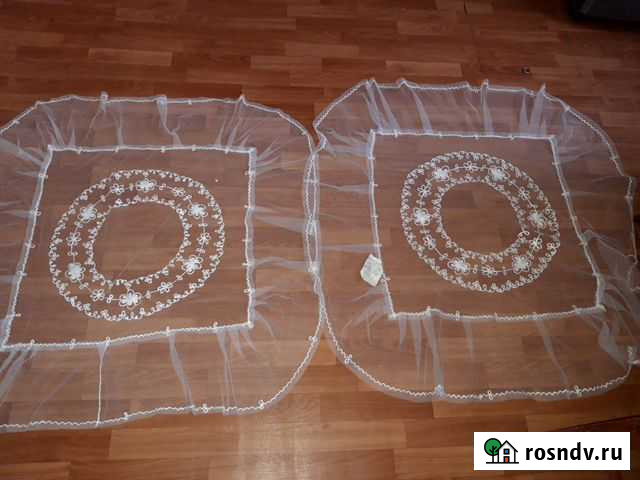 Накидки на подушки 2 шт.с биркой СССР Балаково - изображение 1