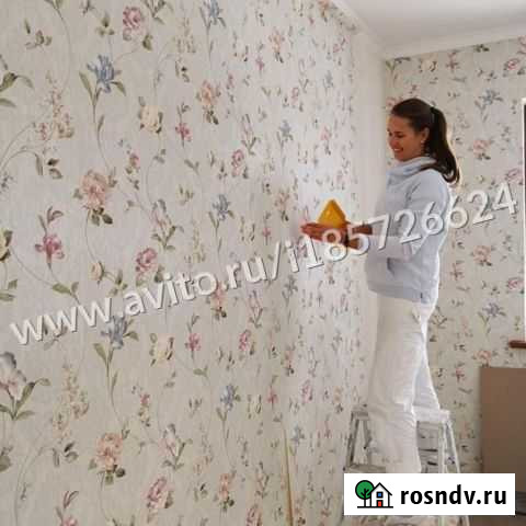 Поклейка обоев Москва - изображение 1