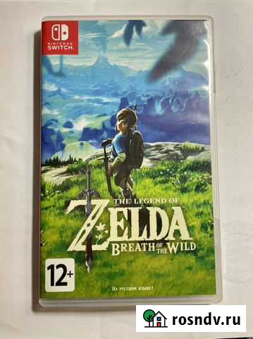 Nintendo Switch Zelda Breath of the Wild Чебоксары - изображение 1