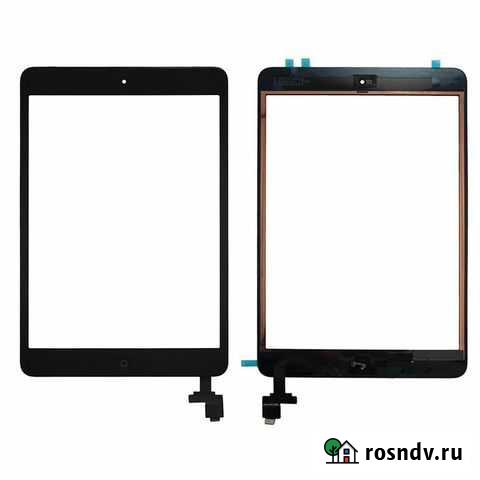 Тачскрин для iPad Mini 1/2 (черный) с кнопкой Home Щёлково - изображение 1