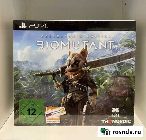 Biomutant ps4 коллекционное издание Иваново - изображение 1