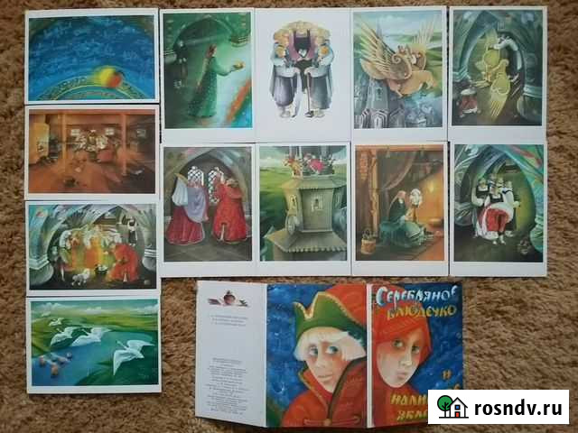 Набор открыток Сказка Серебряное блюдечко и налив Нижний Новгород - изображение 1