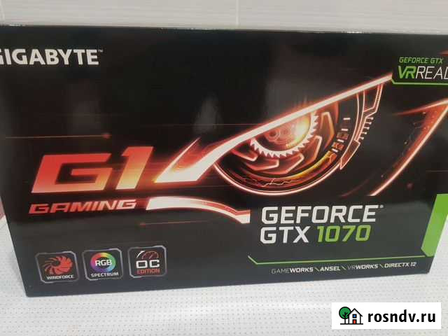 Видеокарта gtx 1070 8gb Тюмень - изображение 1