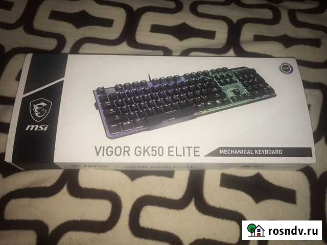 Игровая клавиатура msi vigor gk50 elite Махачкала - изображение 1