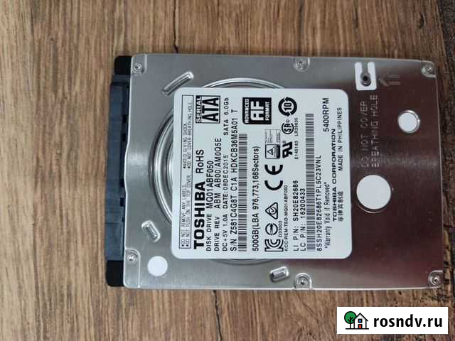 Жесткий диск для ноутбука 500 гб Миасс - изображение 1