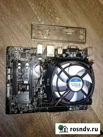 Материнская плата с процессором и памятью Воронеж - изображение 1