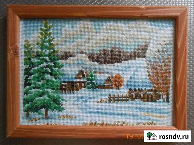 Продаю картину (ручная вышивка) Волгоград - изображение 1