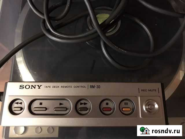 Пульт для дек Sony(Elcaset, катушечников, кассетнв Каменск-Уральский - изображение 1