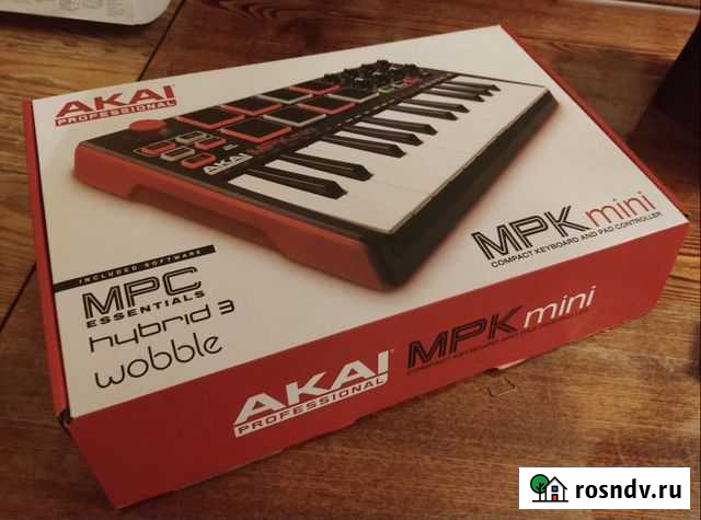 Миди клавиатура akai MPK Mini Тамбов - изображение 1