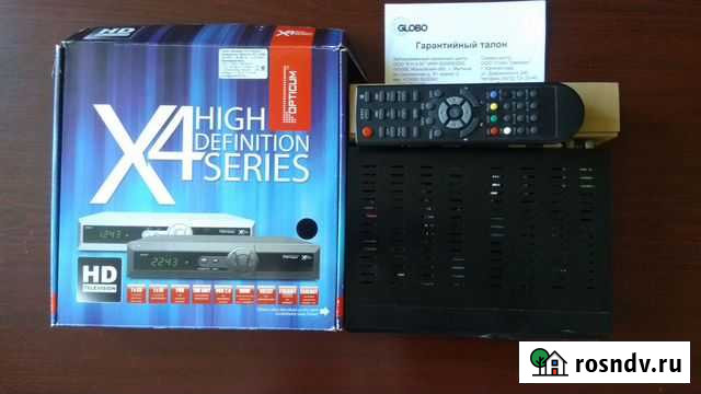 Спутниковый ресивер(тюнер) Globo-Opticum HD x403 Киров - изображение 1