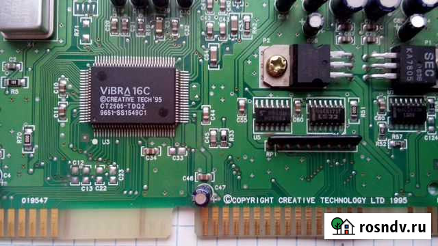 Creative Sound Blaster vibra16С (CT2960) ISA16bit Екатеринбург - изображение 1