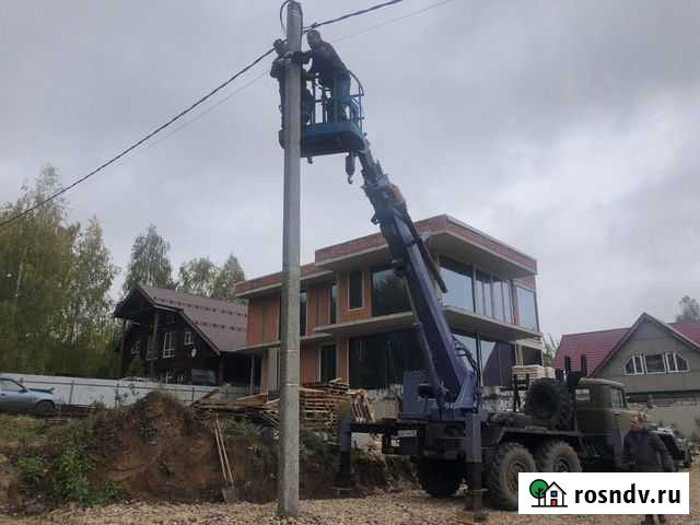 Услуги Ямобура,Установка Опор,столбов лэп Нижний Новгород - изображение 1