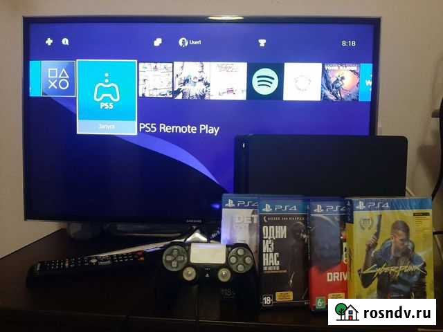 Sony playstation 4 slim 1 tb Гиагинская - изображение 1