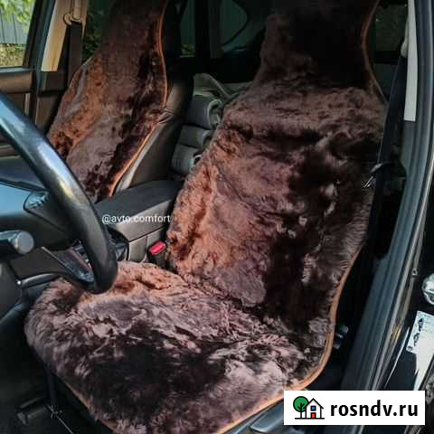 Меховые накидки из овчины на сиденья Казань - изображение 1