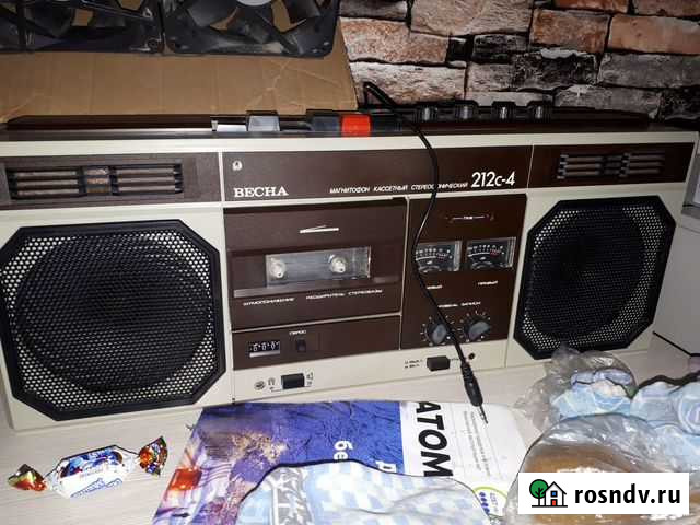 Кассетный магнитофон весна забронирован Удомля - изображение 1
