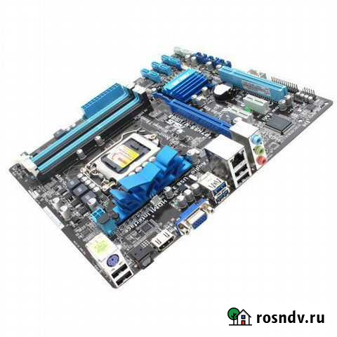 Связка материнская Asus P7H55-M/USB3 и Xeon X3470 Терновка - изображение 1