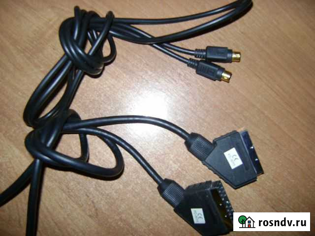 Scart-Scart-1,8 м,S-video-S-video-1,8 и 7 метров Владимир - изображение 1