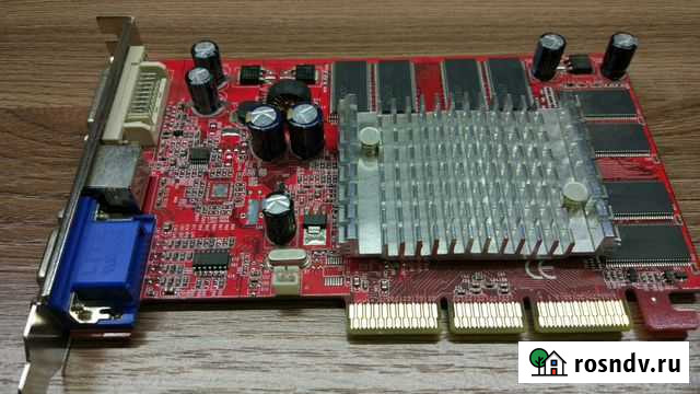 Видеокарта AGP 8X FX5200XT Ростов-на-Дону - изображение 1