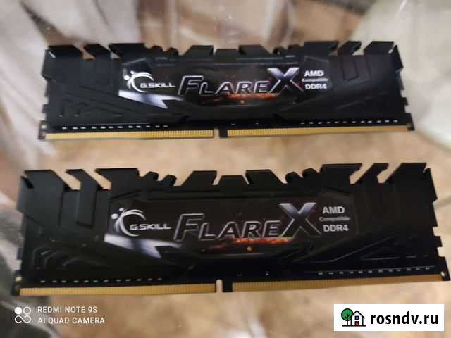 Gskill Flare X 16gb ddr4 3200 Рязань - изображение 1