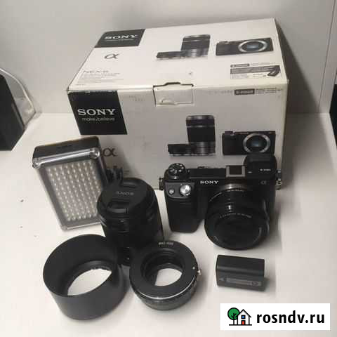 Компактный фотоаппарат Sony NEX 6 Смоленск - изображение 1