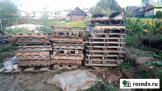 Поддоны деревянные бу Златоуст - изображение 1