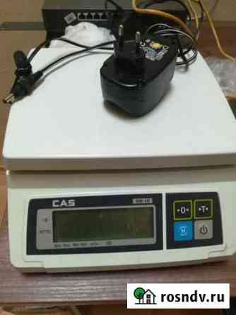 Весы настольные электронные CAS SW-10 /CAS SW-5 Череповец