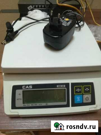 Весы настольные электронные CAS SW-10 /CAS SW-5 Череповец - изображение 1