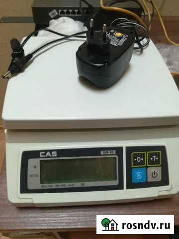 Весы настольные электронные CAS SW-10 /CAS SW-5 Череповец - изображение 1