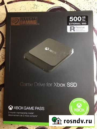 Внешний SSD Seagate Game Drive for XBox 500GB Тверь - изображение 1