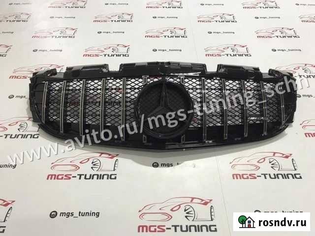 Решетка GT С черной звездой Mercedes Slc-Class Сочи - изображение 1