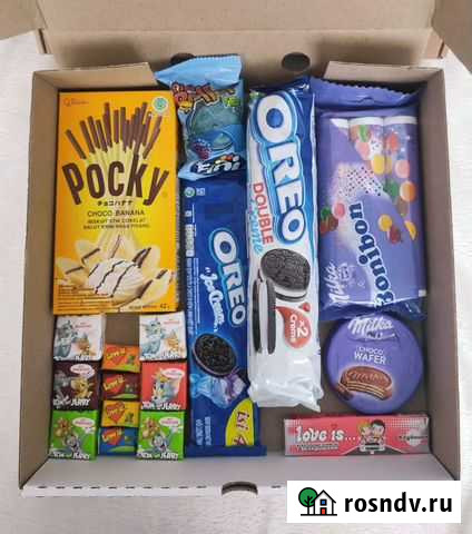Коробка со сладостями из разных стран Ивантеевка - изображение 1