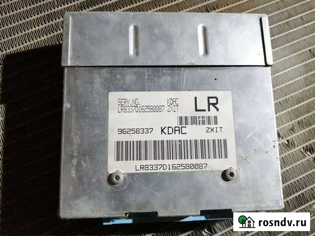 Блок управления двигателем нексия Аша - изображение 1