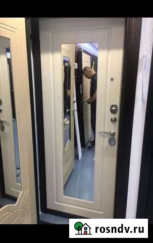 Входная дверь с зеркалом Саратов - изображение 1