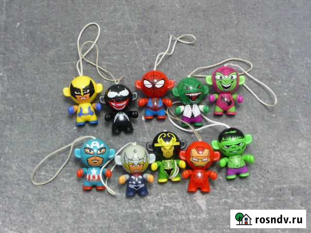 Киндер сюрприз полная серия головастиков марвел Иркутск - изображение 1