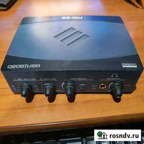 Аудиоинтерфейс EMU 0202 Великий Устюг