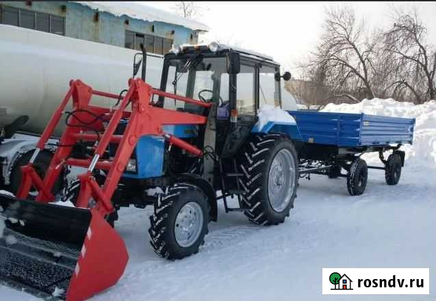 Трактор мтз 82.1 С куном Петропавловск-Камчатский - изображение 1