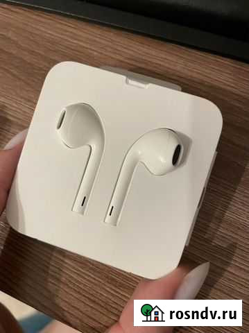 Наушники apple оригинал проводные Мурино - изображение 1