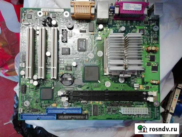 Материнская плата с процессором и видеокарта Мичуринск - изображение 1