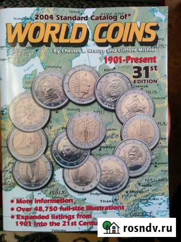 Каталог монет мира Электросталь - изображение 1