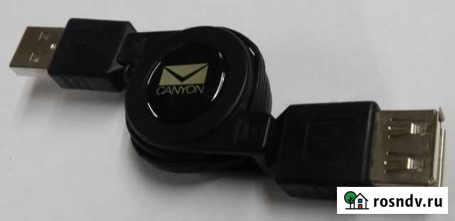 Кабель втягивающийся USB A-female, торг Тюмень - изображение 1