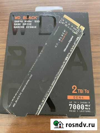 2 тб Внутренний SSD диск WD SN850 Петропавловск-Камчатский - изображение 1