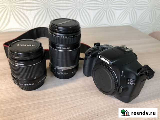 Зеркальный фотоаппарат canon 550d Улан-Удэ - изображение 1