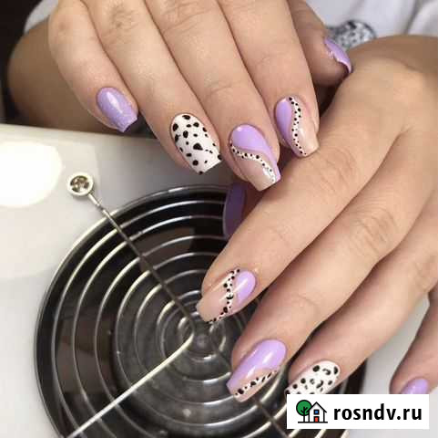 Маникюр, педикюр, гель лак Омск - изображение 1