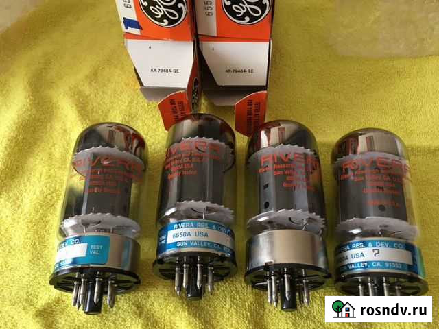 Радиолампы 6550А/KT88 General Electric Полевской - изображение 1