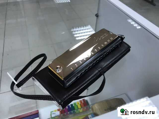 Tombo 2248PG MEW-01 Губная гармошка, розовое золот Новосибирск - изображение 1