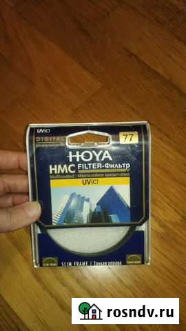 Светофильтр ультрафиолет 77 мм hoya Ростов-на-Дону - изображение 1