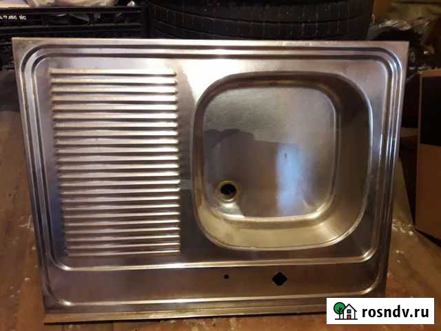 Мойка из нержавейки б/у в отличном состоянии Сыктывкар - изображение 1