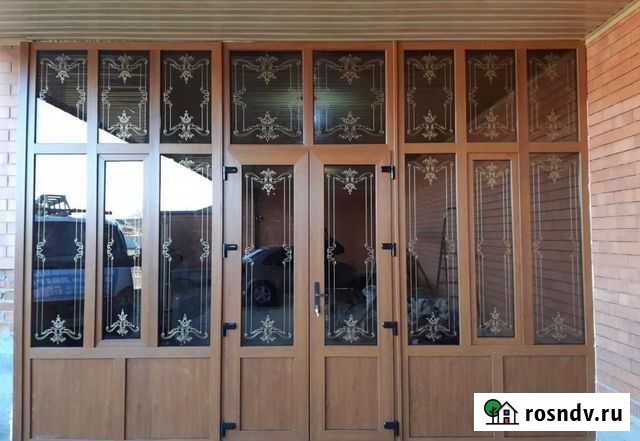 Пластиковые витражи Карабулак - изображение 1