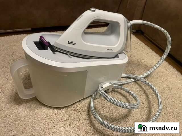 Утюг Braun CareStyle 3 Гладильная система Черноголовка - изображение 1
