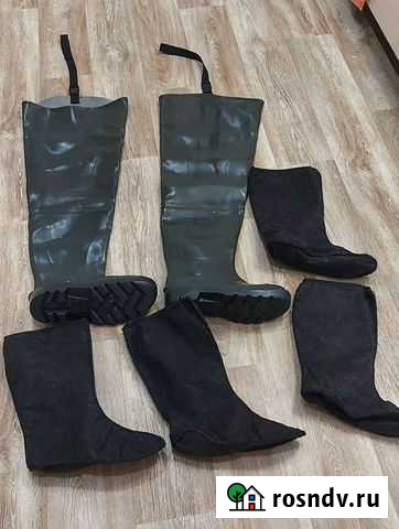 Продам резиновые болотные сапоги новые Нижнекамск - изображение 1